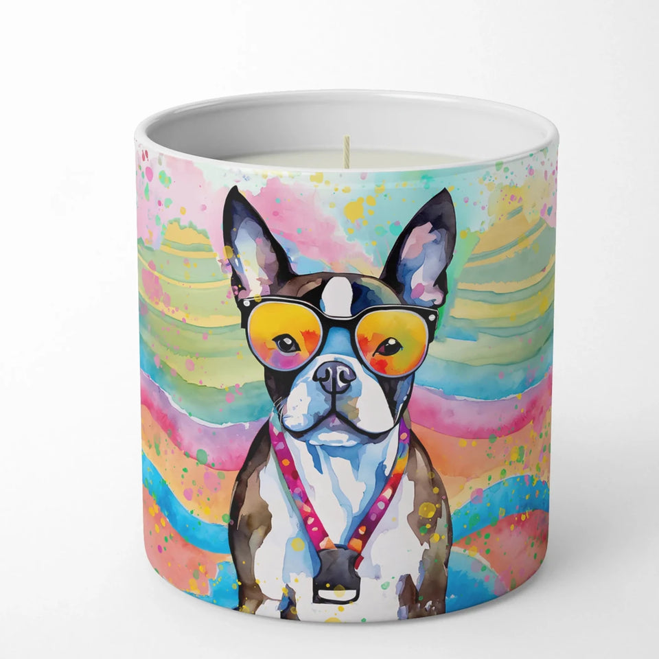 Hippie Dawg Decorative Soy Candle - 10 oz, 194030820810/Boston terrier 2468, view 21