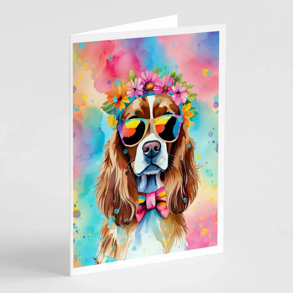 Hippie Dawg Greeting Cards - 5 x 7, Chihuahua 2487, view 40
