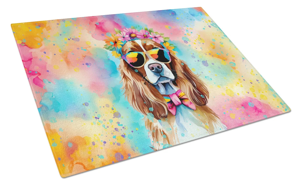 Hippie Dawg Glass Cutting Board - Large, Chihuahua 2487, view 40