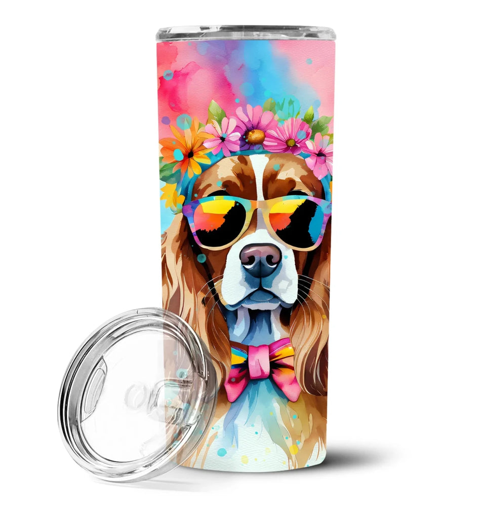 Pet Lover Stainless Steel Tumbler, 20 oz, Chihuahua Hippie Dawg-194030819630/Chihuahua 2487, view 41