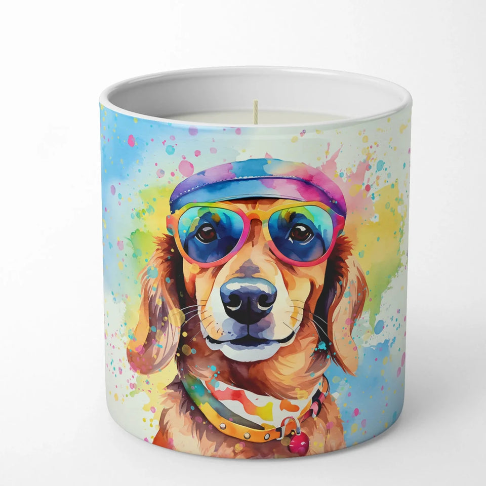 Hippie Dawg Decorative Soy Candle - 10 oz, 194030821121/Dachshund 2499, view 52