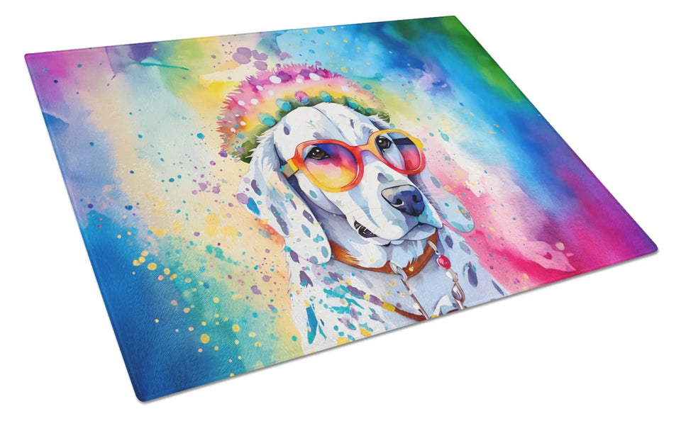 Hippie Dawg Glass Cutting Board - Large, Doberman pinscher 2502, view 55