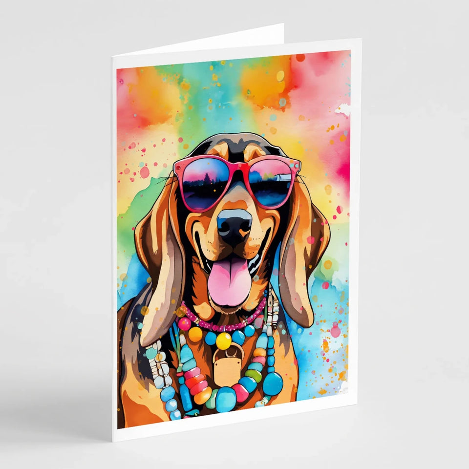 Hippie Dawg Greeting Cards - 5 x 7, French bulldog 2505, view 58