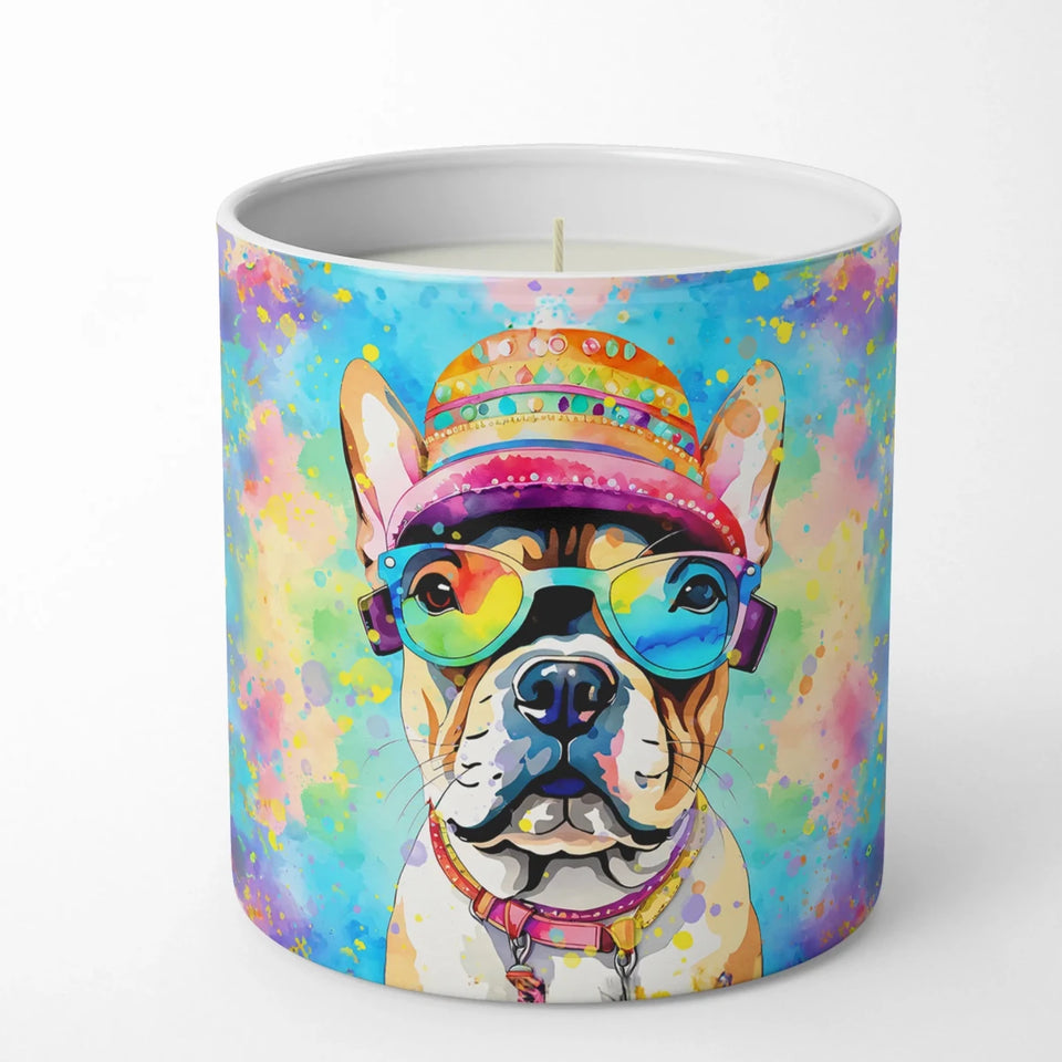 Hippie Dawg Decorative Soy Candle - 10 oz, 194030821220/French bulldog 2509, view 62