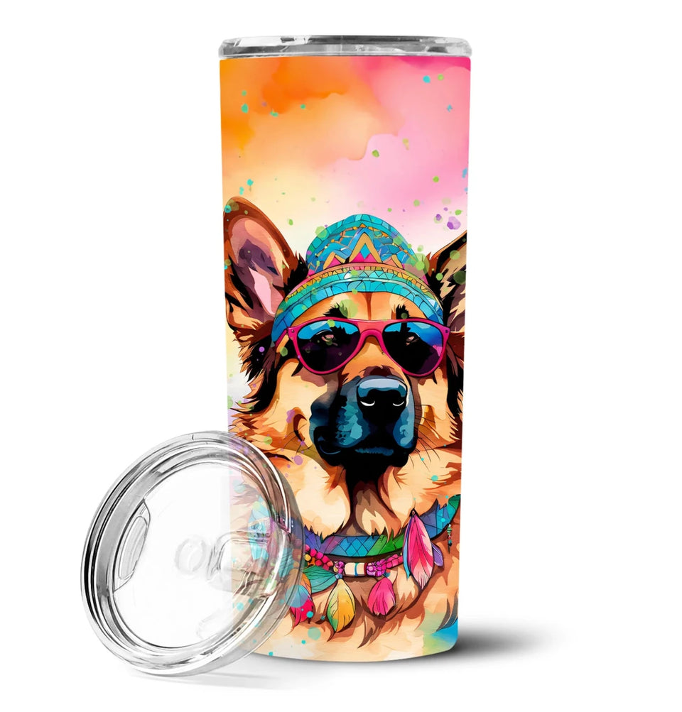 Pet Lover Stainless Steel Tumbler, 20 oz, Golden Retriever Hippie Dawg-194030819883/Golden retriever 2512, view 73