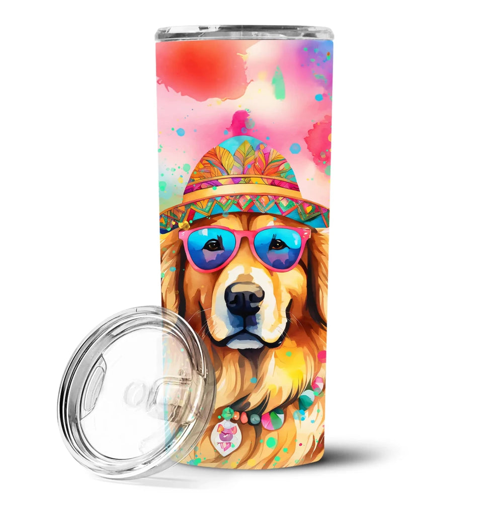 Pet Lover Stainless Steel Tumbler, 20 oz, Great Pyrenees Hippie Dawg-194030819913/Great pyrenees 2515, view 76