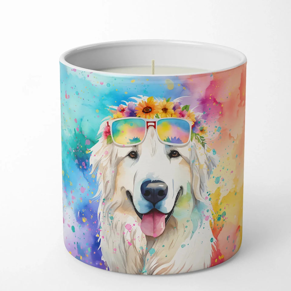Hippie Dawg Decorative Soy Candle - 10 oz, 194030821329/Keeshond 2519, view 72