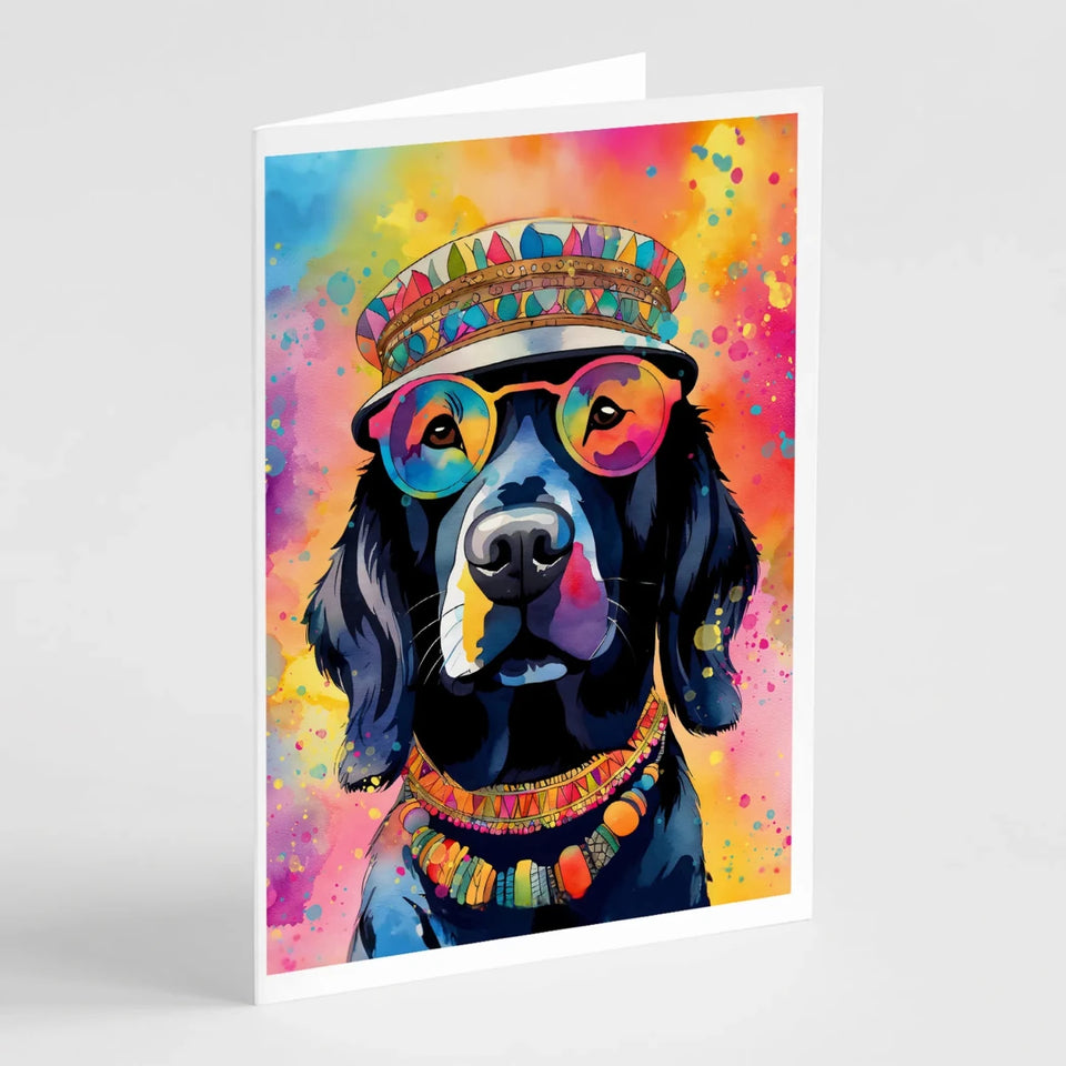 Hippie Dawg Greeting Cards - 5 x 7, Labrador black 2521, view 74