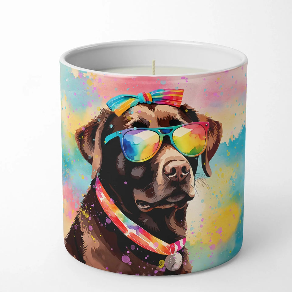 Hippie Dawg Decorative Soy Candle - 10 oz, 194030821381/Labrador chocolate 2525, view 78
