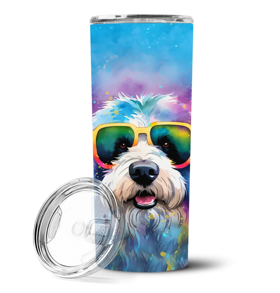 Pet Lover Stainless Steel Tumbler, 20 oz, Pomeranian Hippie Dawg-194030820131/Pomeranian 2537, view 86