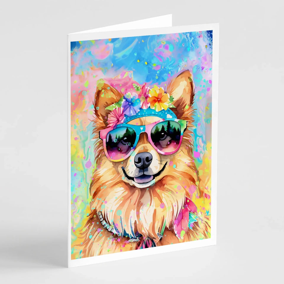 Hippie Dawg Greeting Cards - 5 x 7, Poodle 2542, view 95