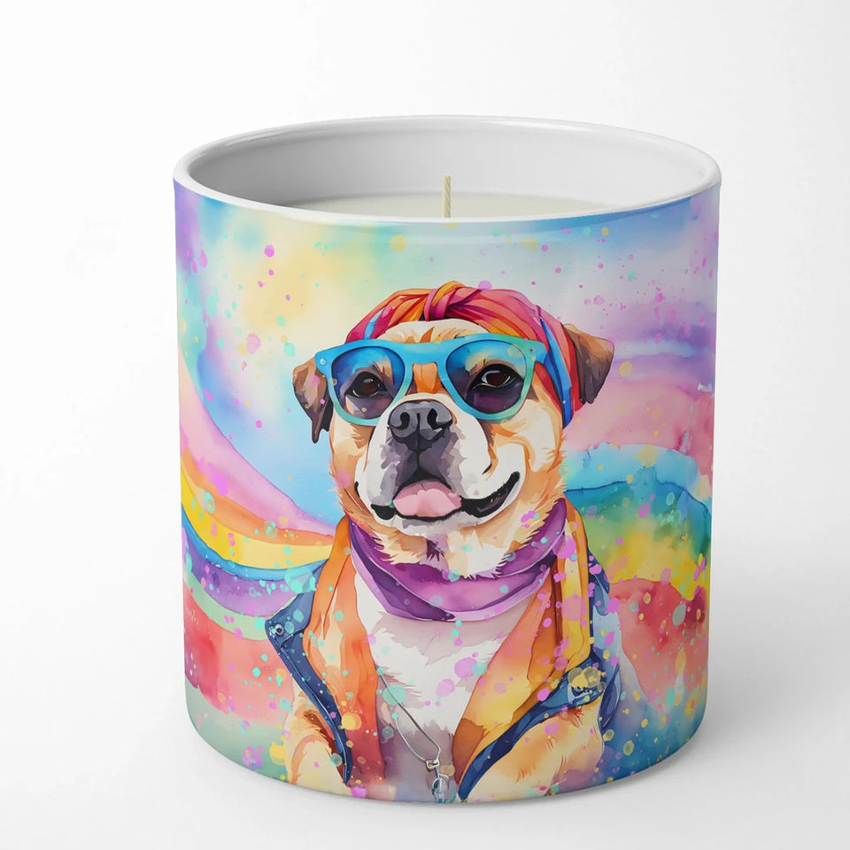 Hippie Dawg Decorative Soy Candle - 10 oz, 194030821596/Pug 2546, view 99