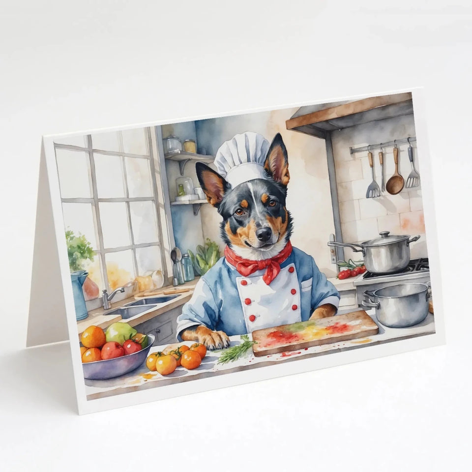 The Dog Chef Greeting Cards - 5 x 7, 8 ct, Australian shepherd 6193, view 15