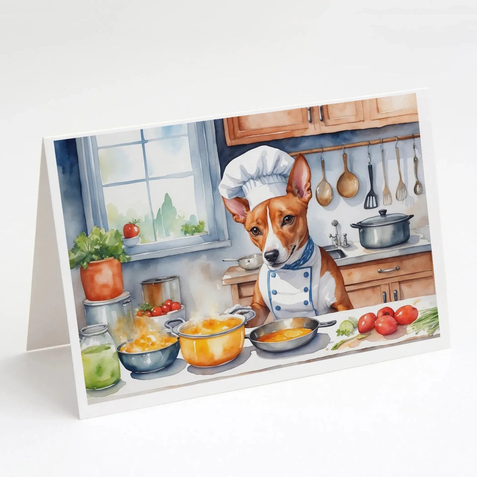 The Dog Chef Greeting Cards - 5 x 7, 8 ct, Basset hound 6196, view 18