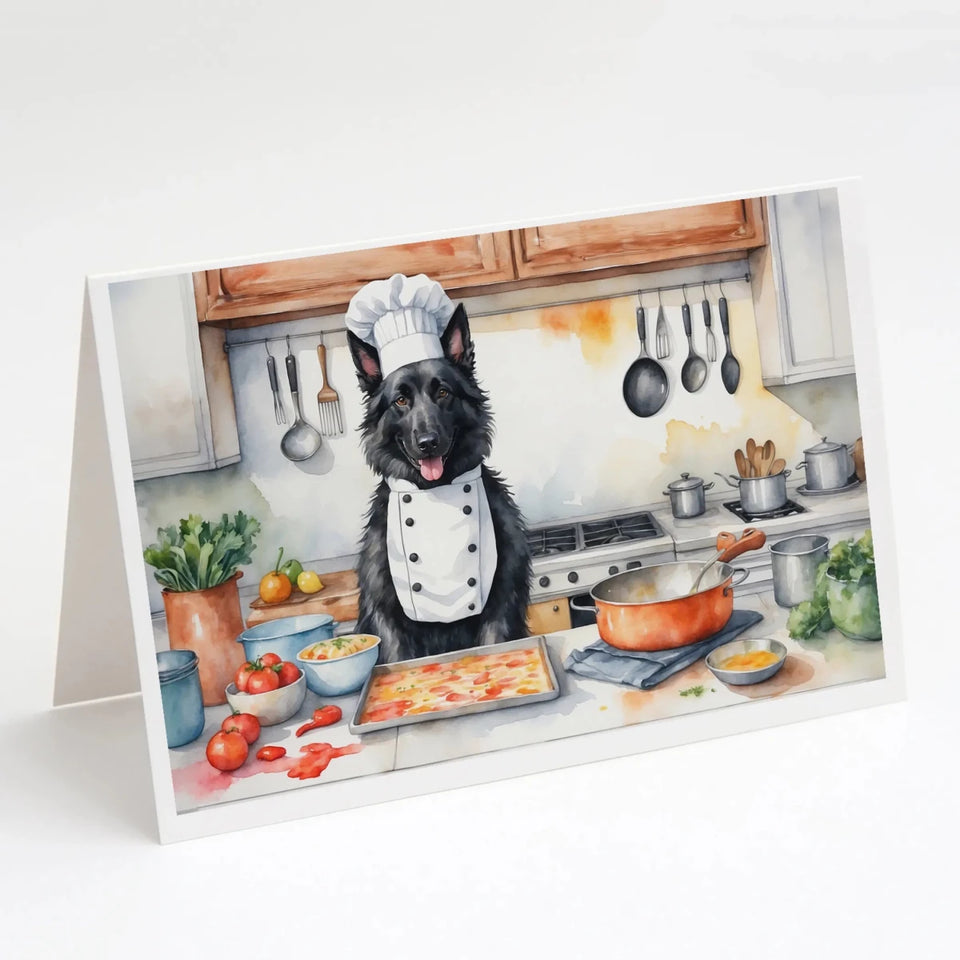 The Dog Chef Greeting Cards - 5 x 7, 8 ct, Belgian tervuren 6202, view 24