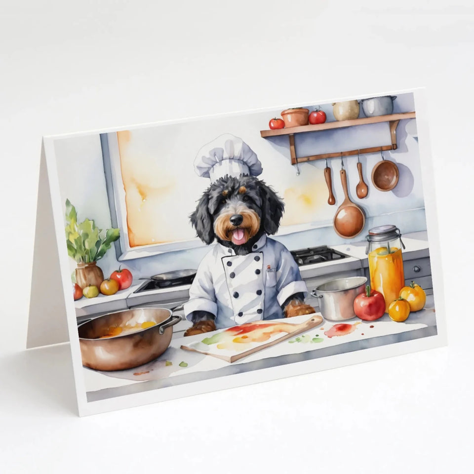 The Dog Chef Greeting Cards - 5 x 7, 8 ct, Bernese mountain dog 6206, view 28