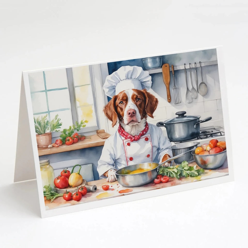 The Dog Chef Greeting Cards - 5 x 7, 8 ct, Brussels griffon 6222, view 44