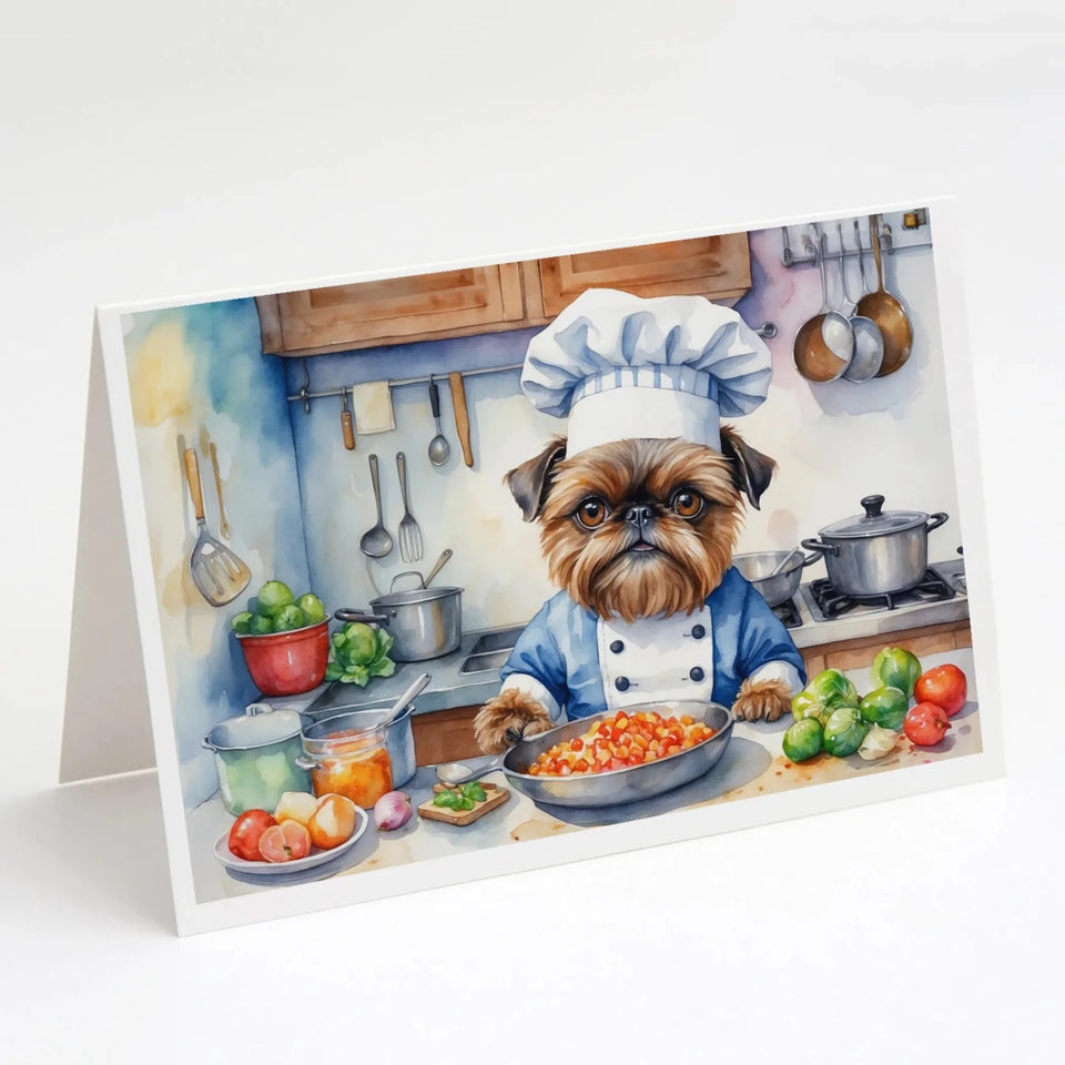 The Dog Chef Greeting Cards - 5 x 7, 8 ct, Bull terrier 6223, view 45