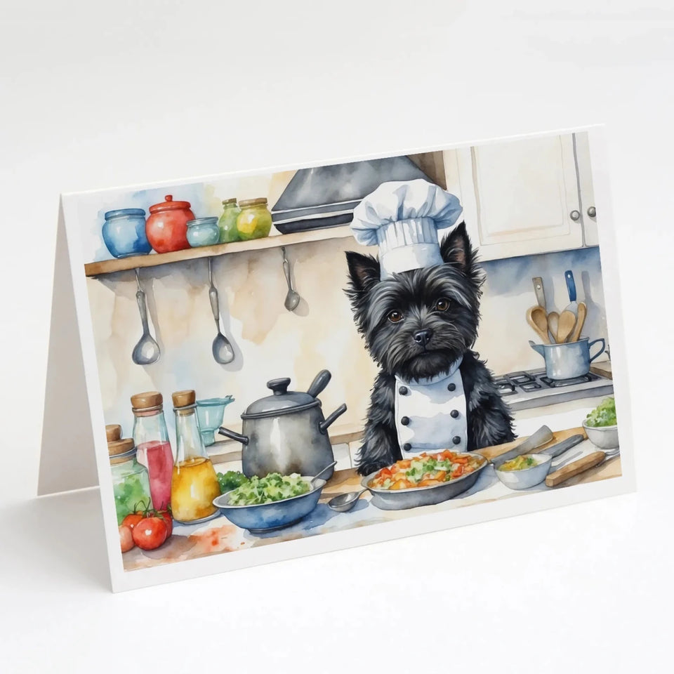 The Dog Chef Greeting Cards - 5 x 7, 8 ct, Cairn terrier 6226, view 48