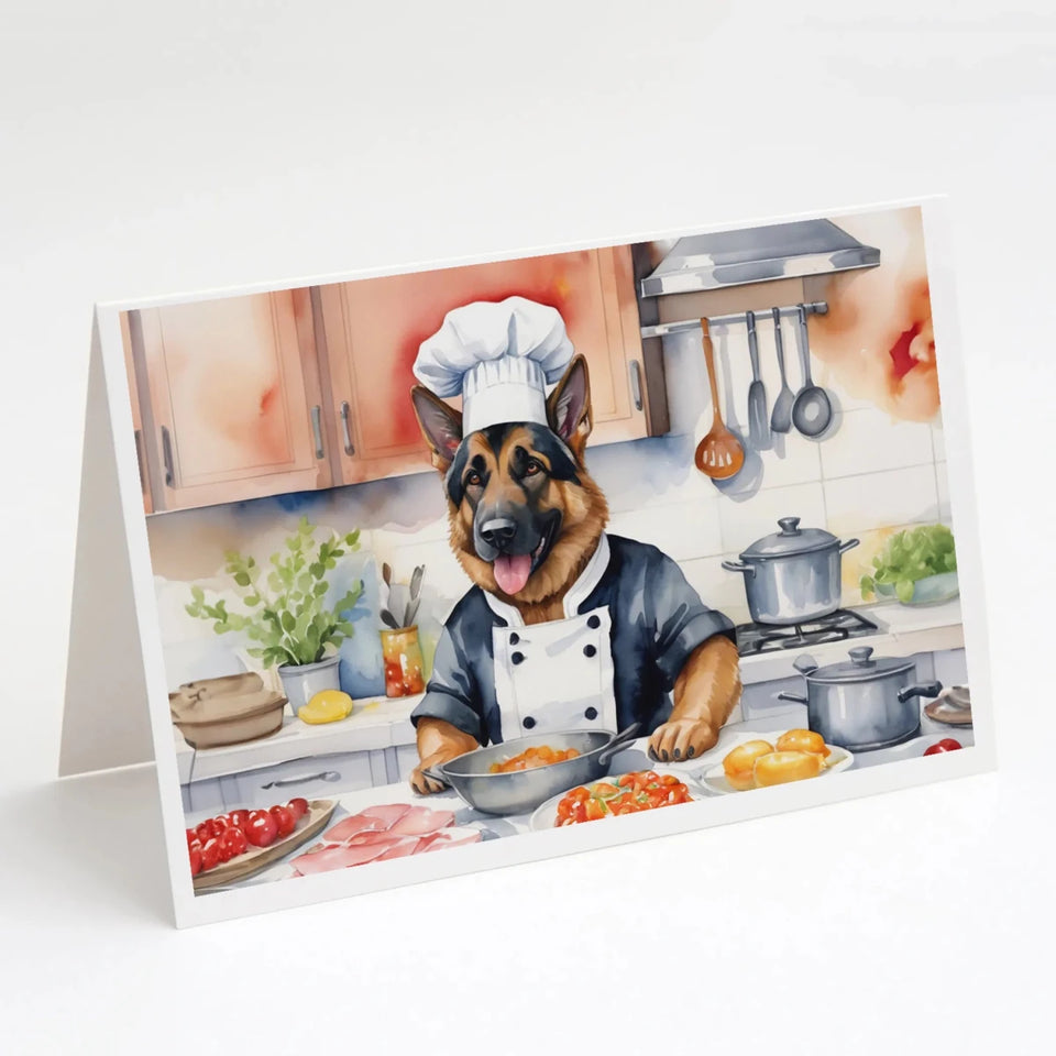 The Dog Chef Greeting Cards - 5 x 7, 8 ct, German shorthaired pointer 6254, view 76