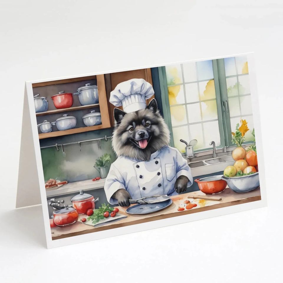 The Dog Chef Greeting Cards - 5 x 7, 8 ct, Kerry blue terrier 6273, view 95