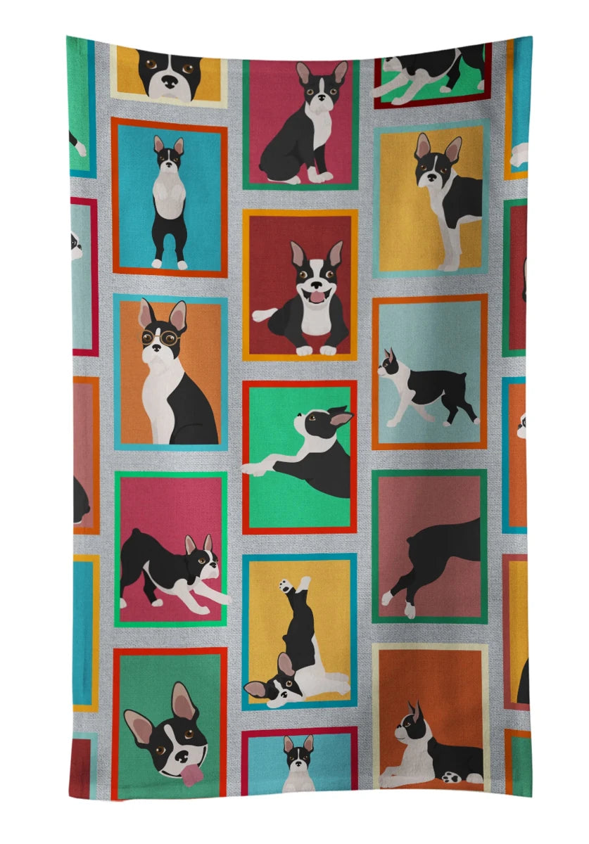 Lots of Dogs Kitchen Towel - 25HX15W, 194030681411/Labrador retriever - black, view 7