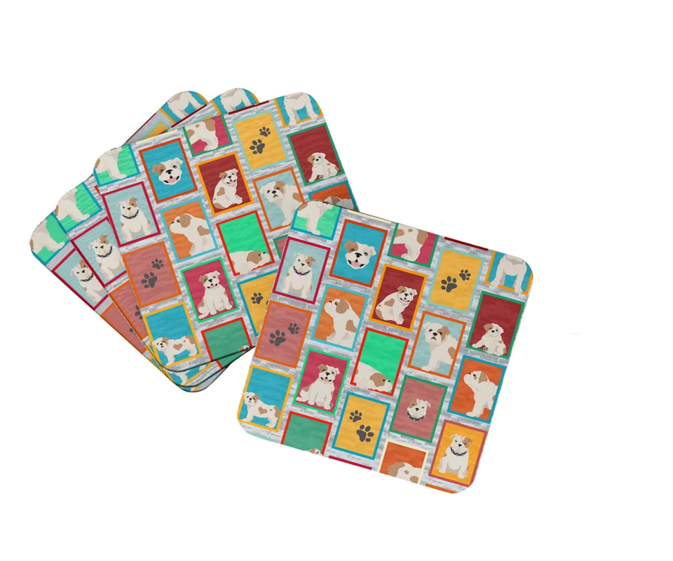 Lots of Dogs Foam Coasters - 3.5, 194030685303/Corgi - pembroke red and white, view 15