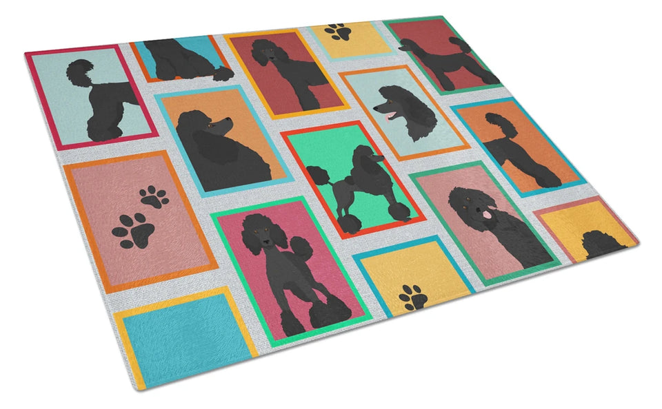 Lots of Dogs Glass Cutting Board - Large, Scottish terrier, view 23