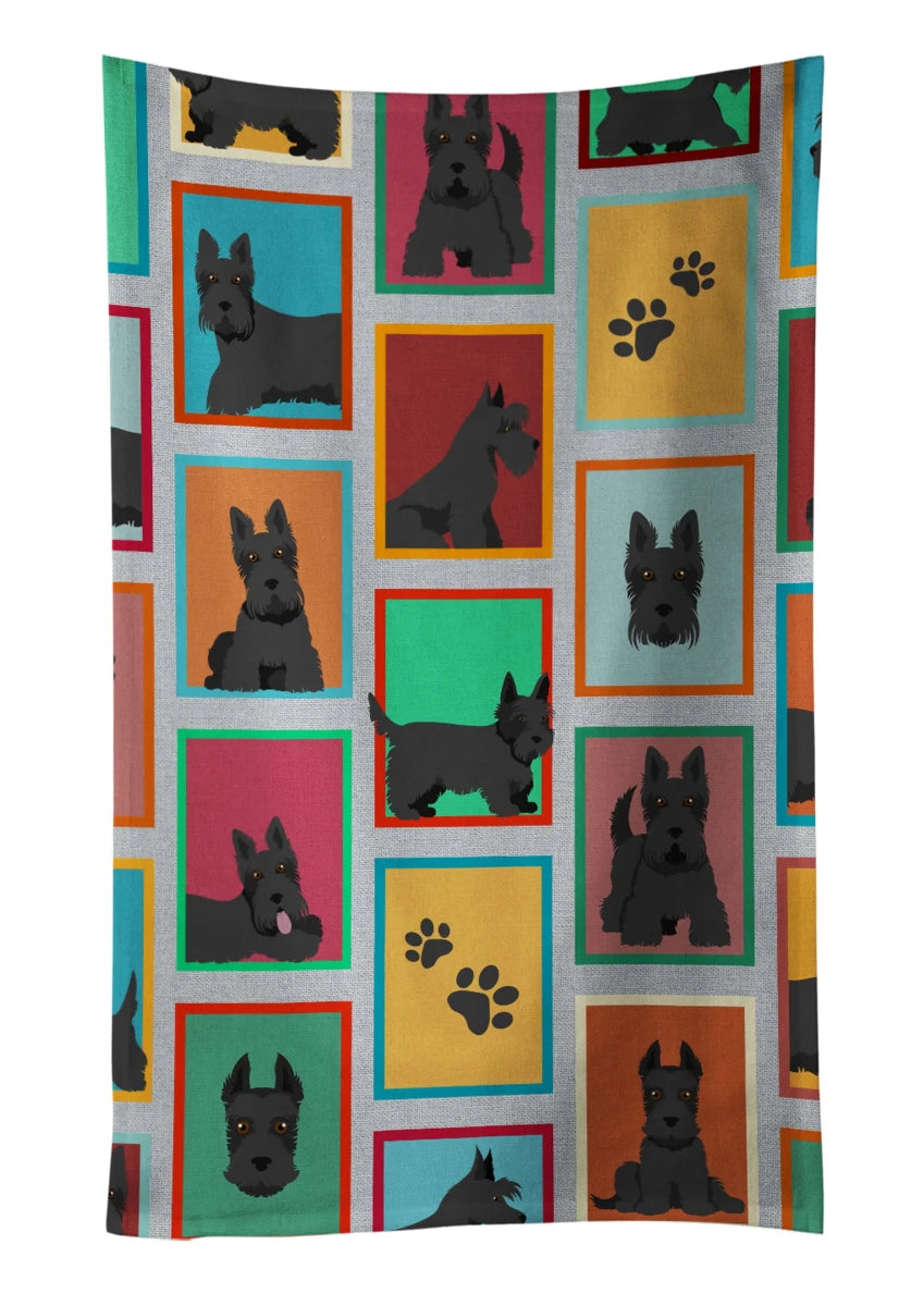 Lots of Dogs Kitchen Towel - 25HX15W, 194030681589/Yorkshire terrier - black and tan, view 24