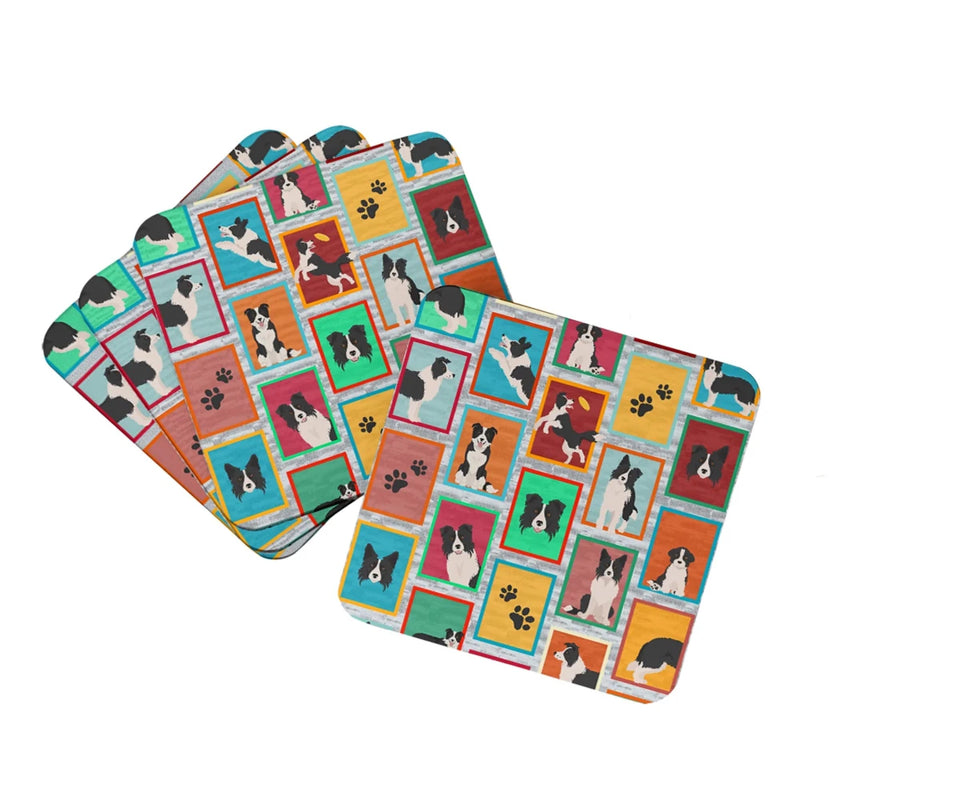 Lots of Dogs Foam Coasters - 3.5, 194030685419/Corgi - cardigan tricolor, view 26