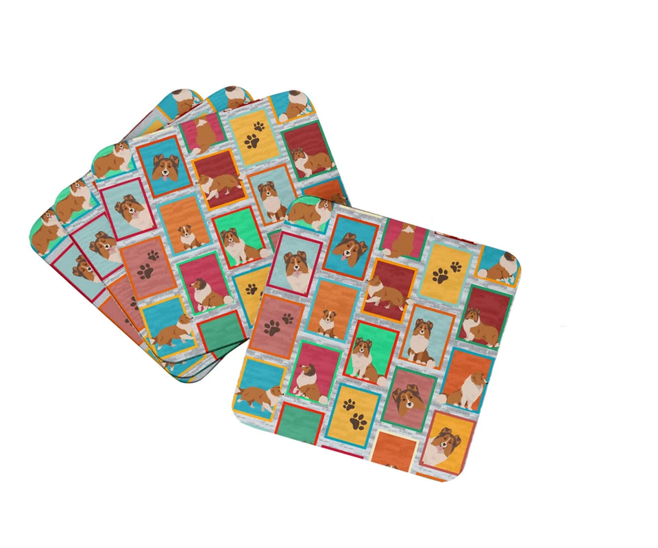 Lots of Dogs Foam Coasters - 3.5, 194030685518/Great pyrenees, view 36