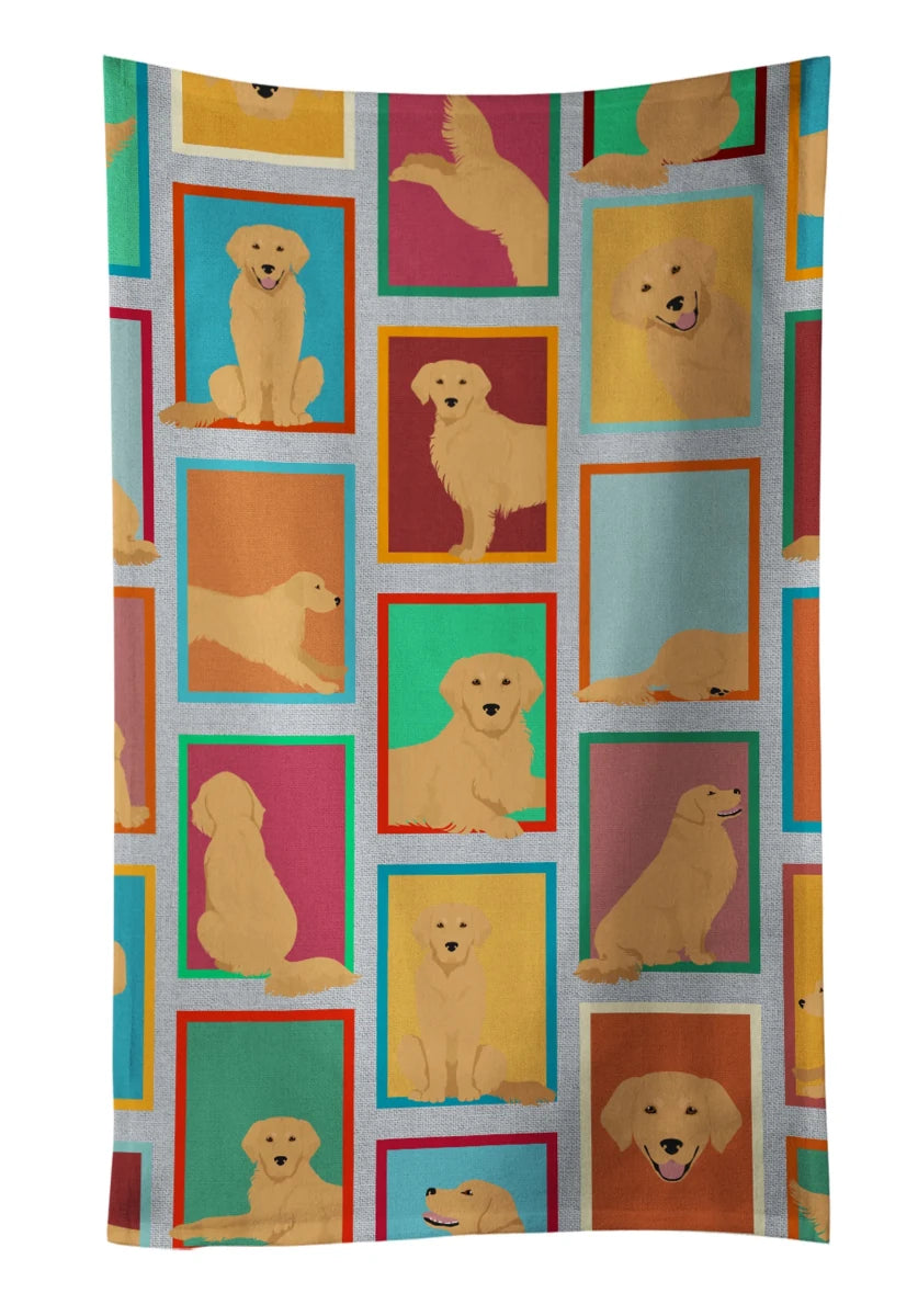 Lots of Dogs Kitchen Towel - 25HX15W, 194030681879/Labrador retriever - grey, view 53