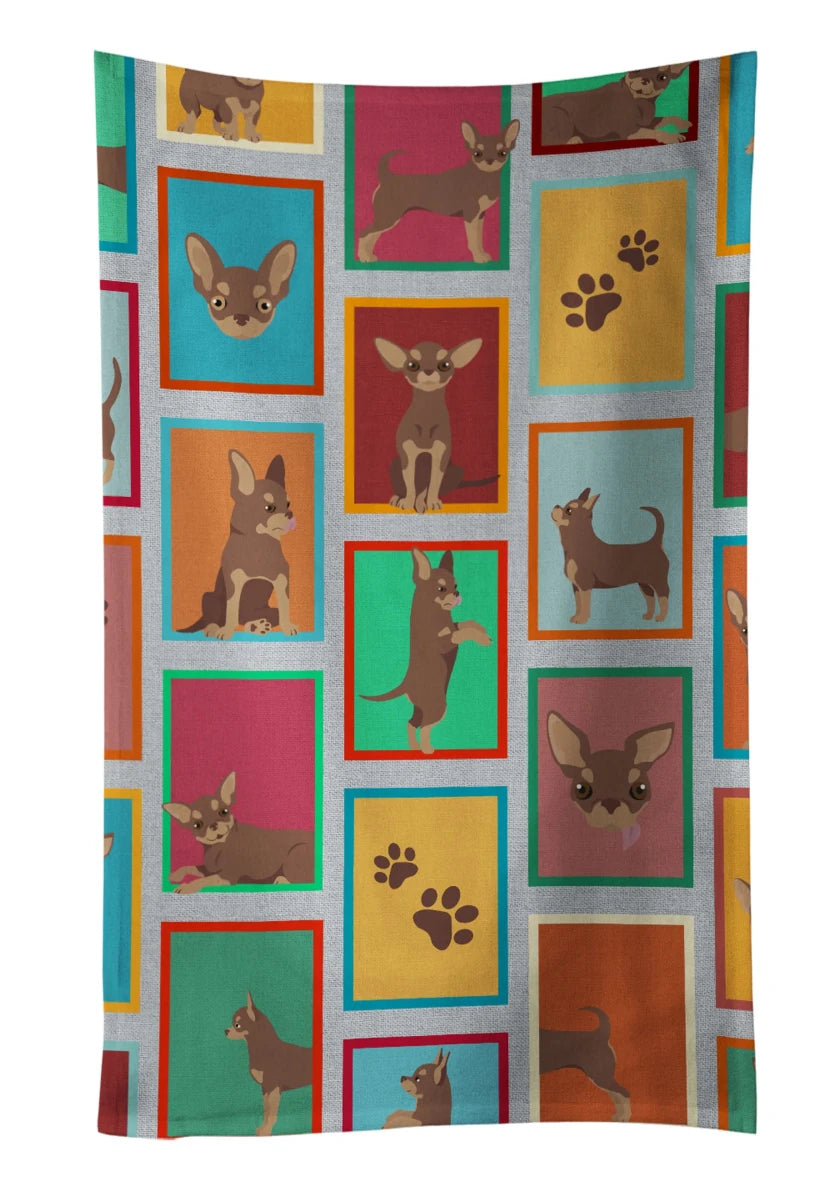 Lots of Dogs Kitchen Towel - 25HX15W, 194030682012/Great dane - black, view 66