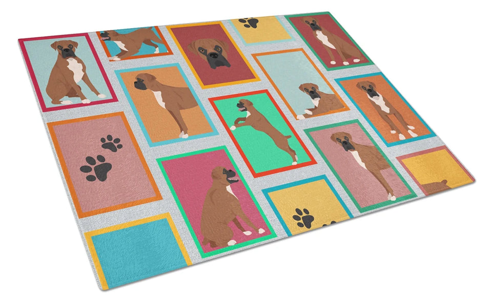 Lots of Dogs Glass Cutting Board - Large, view 88