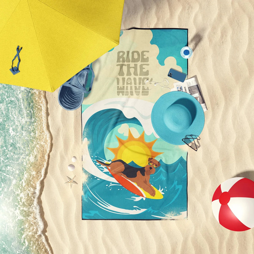 Dog Lover Beach Towel - Premium 60 x 30 in Oversized Surf Towel for, view 103