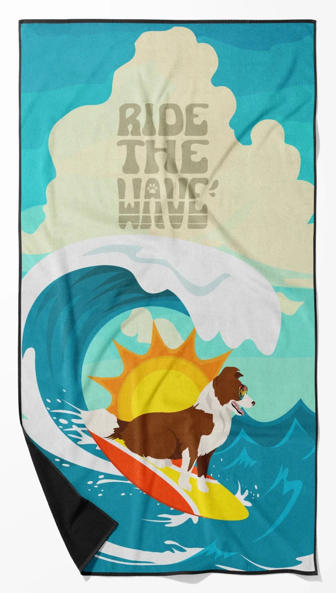 Dog Lover Beach Towel - Premium 60 x 30 in Oversized Surf Towel for, 194030683248/Boston terrier - black and white, view 16
