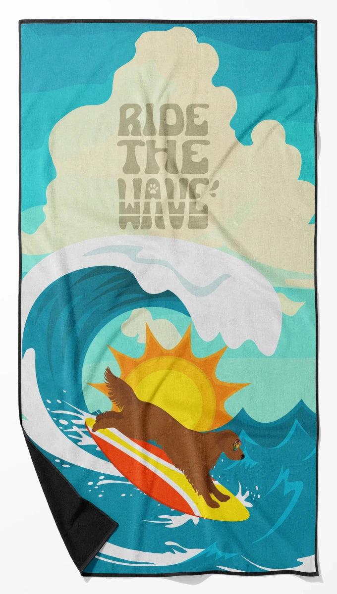 Dog Lover Beach Towel - Premium 60 x 30 in Oversized Surf Towel for, 194030683590/Great dane - black, view 51