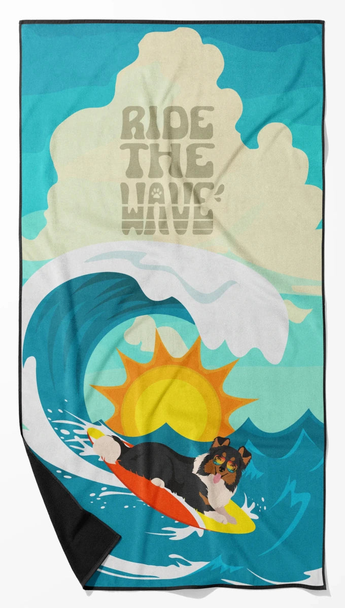 Dog Lover Beach Towel - Premium 60 x 30 in Oversized Surf Towel for, 194030684009/Shih tzu, view 92