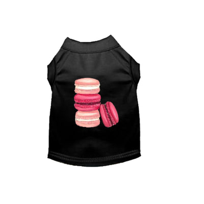 Love Macaroons Dog Shirt by Bark Fifth Avenue - Sleeveless Spring Dog Shirt - Pets Perfect