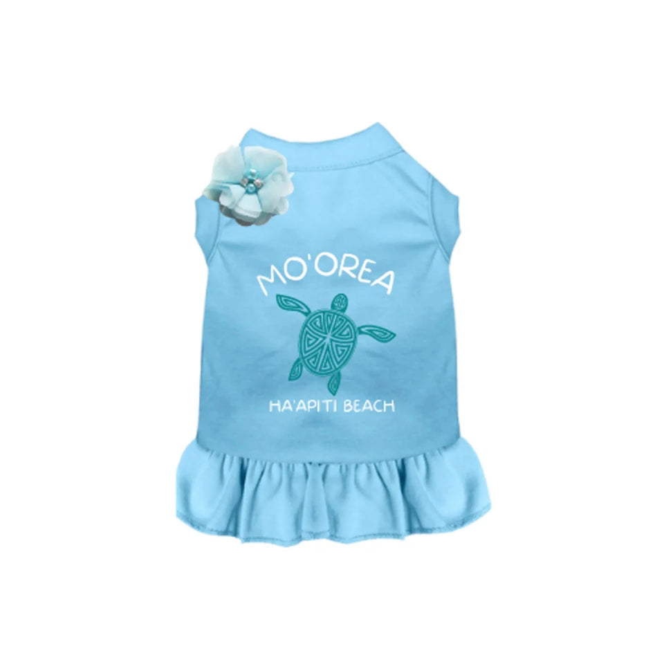 Mo'orea Ha'apiti Beach Dog Dress & Shirt by Bark Fifth Avenue - Pets Perfect