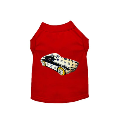 Bark Fifth Avenue My Fancy Race Car Dog Tee & Dress - Pets Perfect