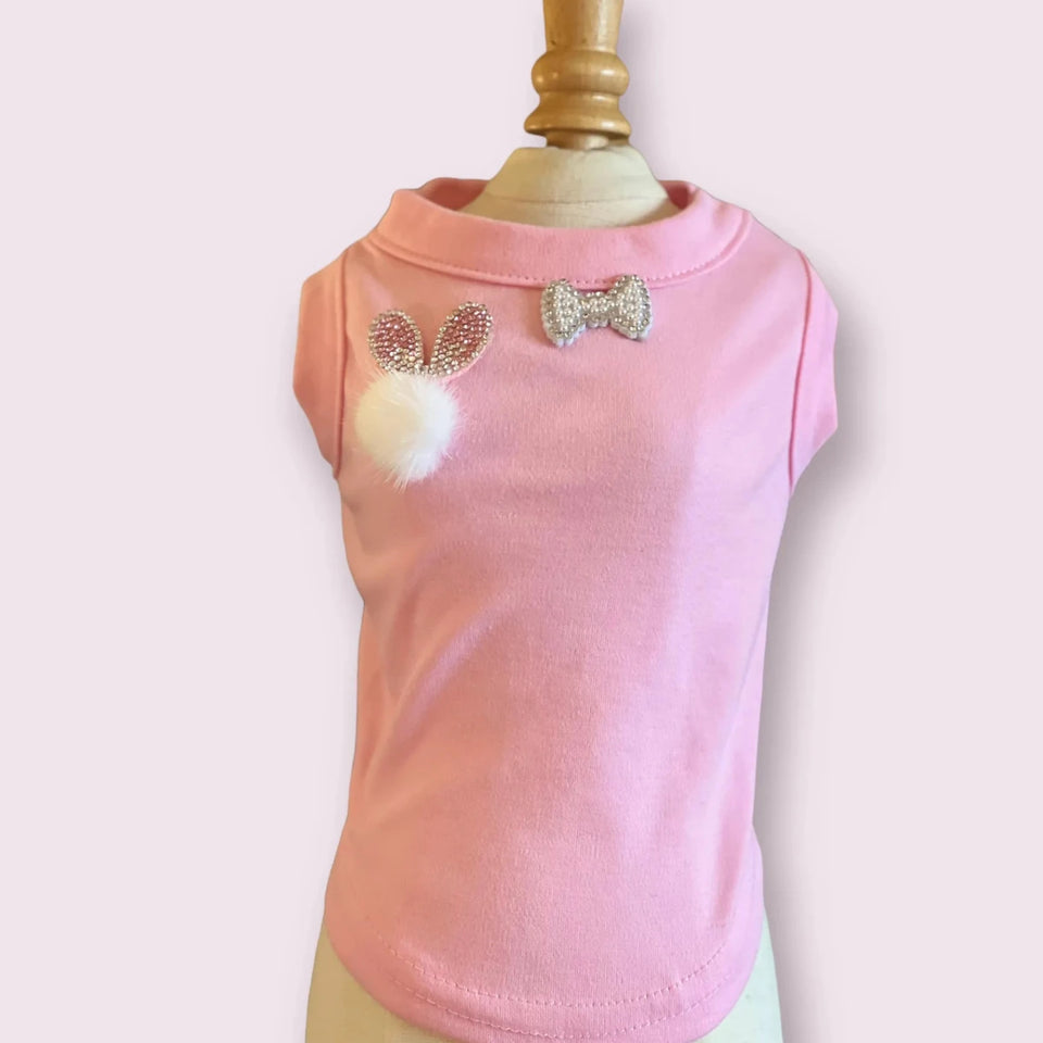 My Fuzzy Easter Bunny Dog Shirt by Bark Fifth Avenue - Pets Perfect