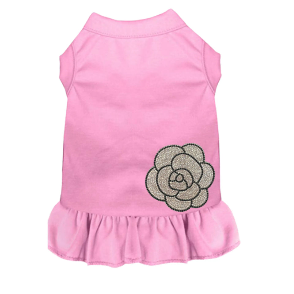 My Glam Camellia Dog Dress and Tee by Bark Fifth Avenue, view 45