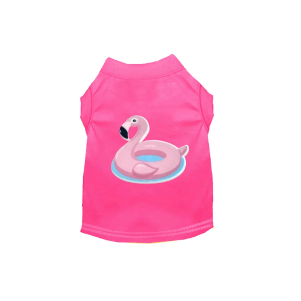 My Summer Fun Tee for Dogs by Bark Fifth Avenue - Colorful Summer Dog Shirt - Pets Perfect