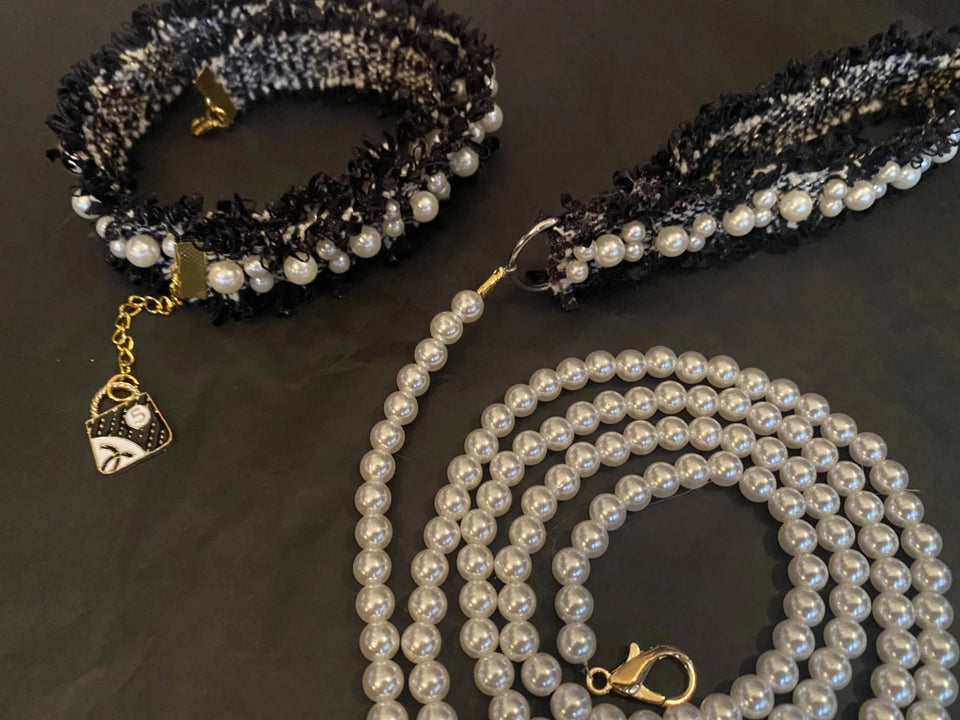 Pearl and Tweed Dog Leash - Pets Perfect