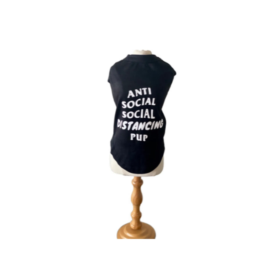 Anti-Social Social Distancing Dog Tee and Dress by Bark Fifth Avenue, view 15