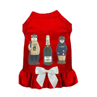 Apres Ski Crew Dog Tee and Dress - Bark Fifth Avenue - Pets Perfect