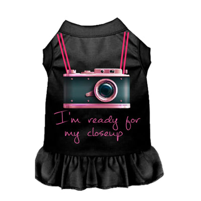 Ready For My Closeup Dog Dress - Summer Dog Apparel by Bark Fifth Avenue - Pets Perfect