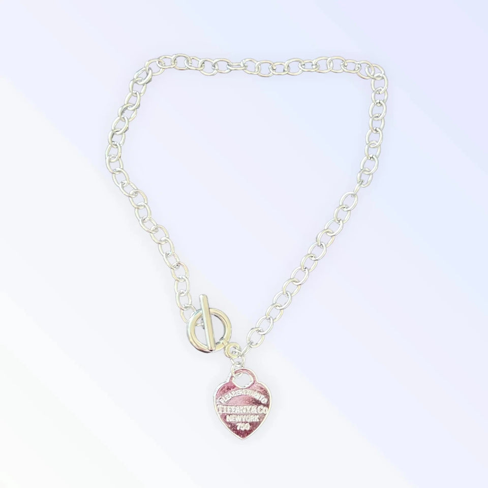Return To Sniffany Heart Charm Necklace - Pets Perfect