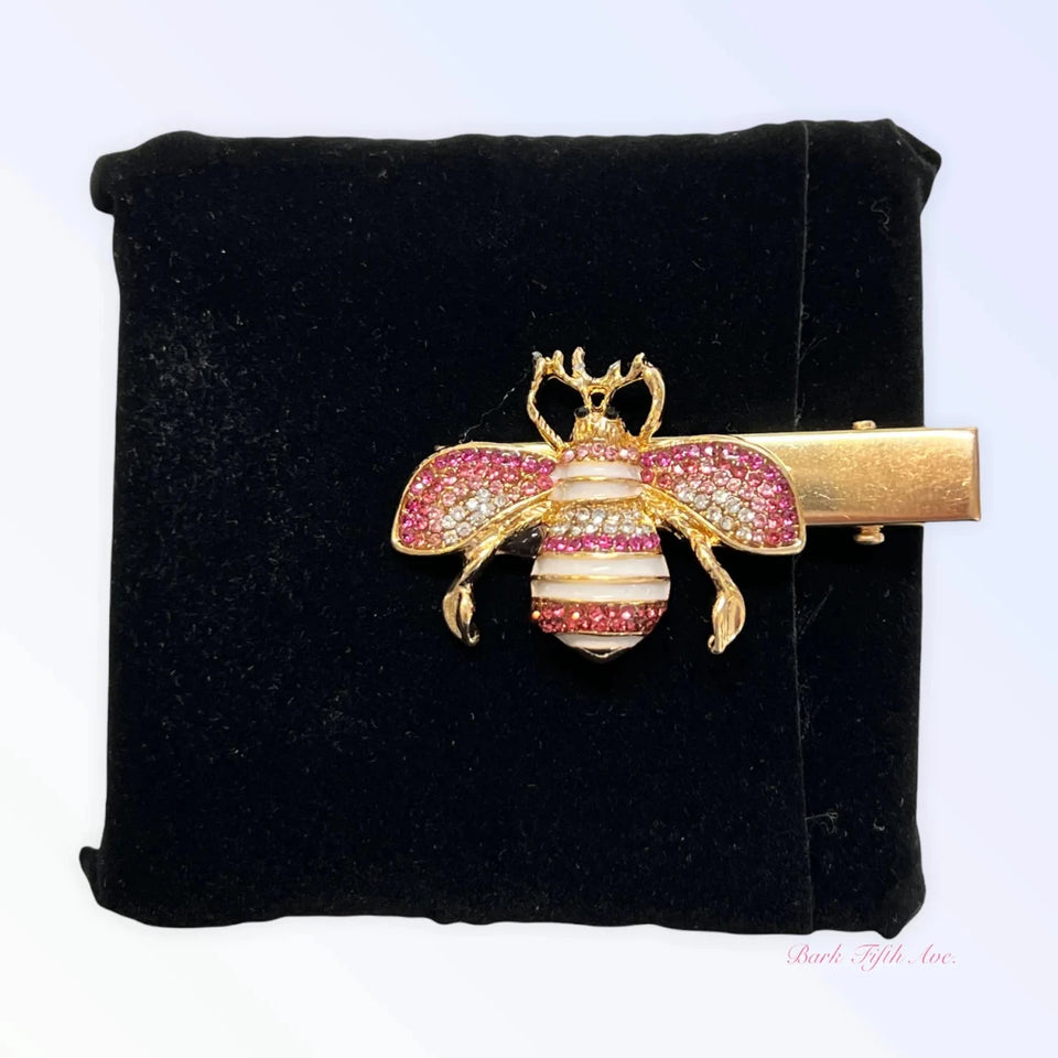Rhinestone Bumble Bee Hair Clips for Dogs - Bark Fifth Avenue - Pets Perfect